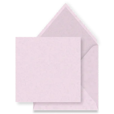 Lichtroze envelop